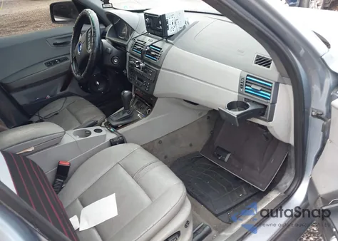 2004 BMW X3 3.0I из США, поврежденный, VIN WBXPA93464WA62817